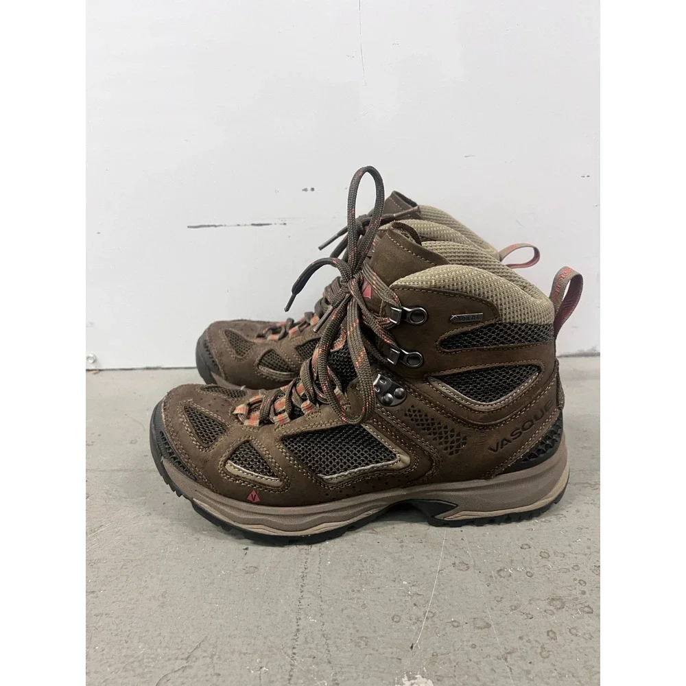 Vasque Breeze III GTX Mens US 9N Brown Waterproof Outdoor Trail Hiking Boots‎